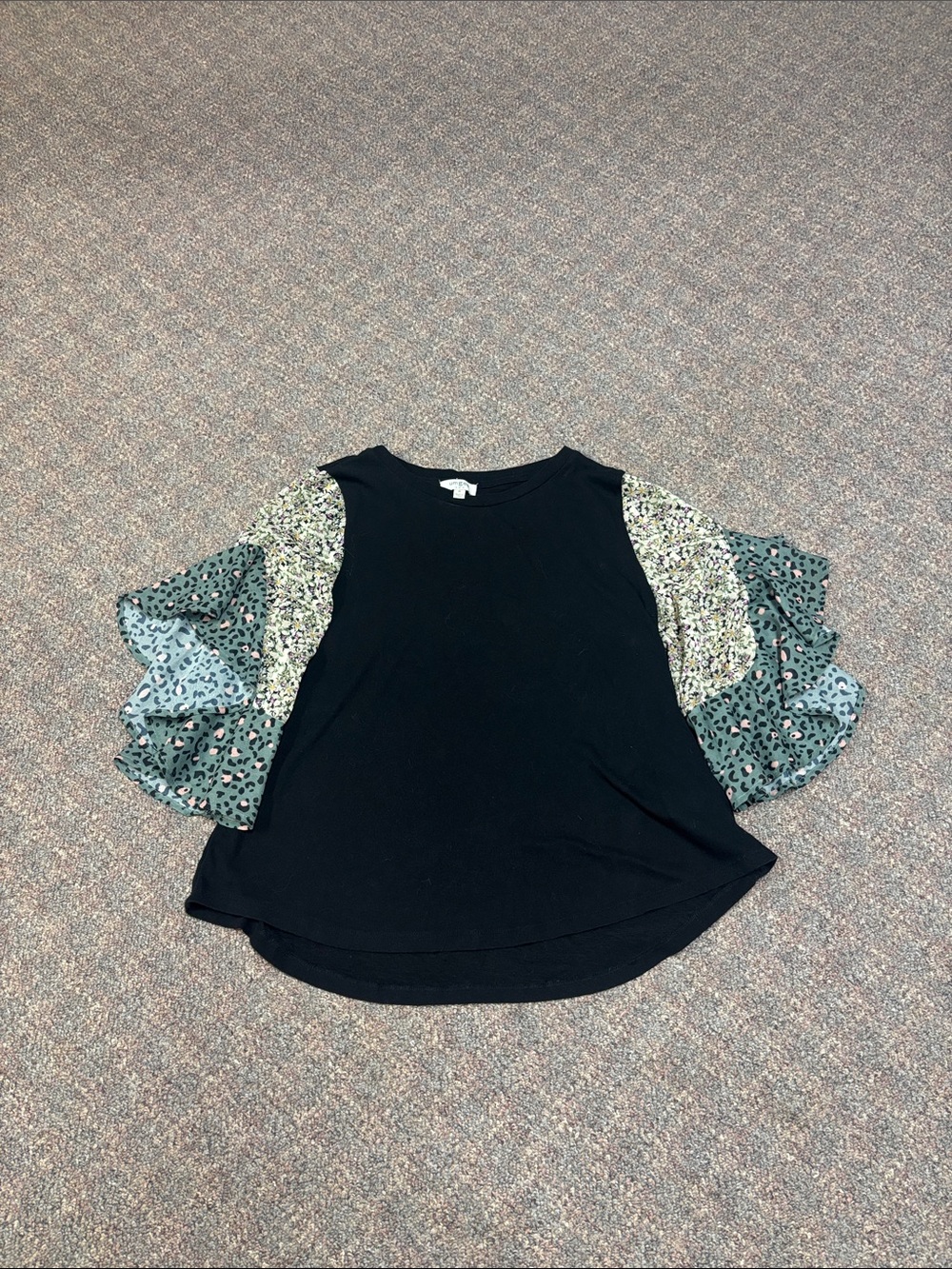 Umgee Boho Top Black M